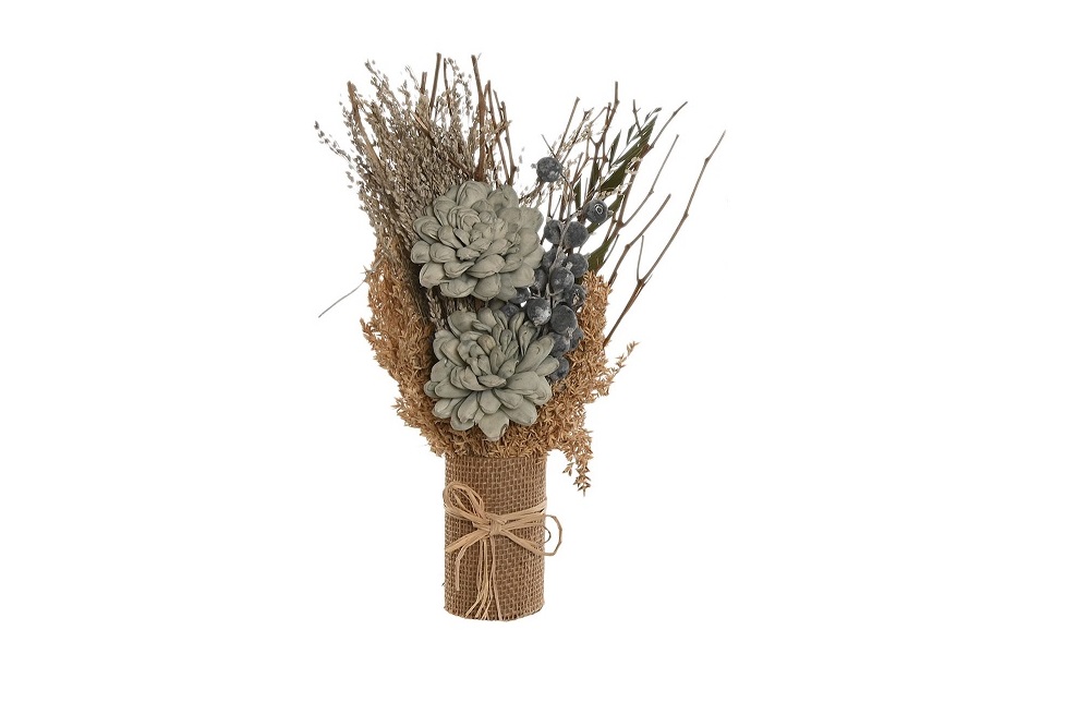 RAMO FLOR SECA 20X12X35CM AQUA